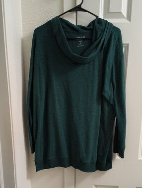 Torrid Green Cowl neck Lightweight Super Soft Sweater